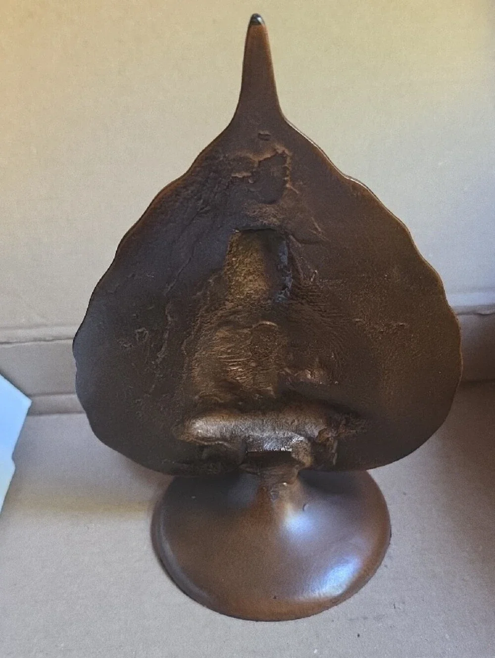 Target Brown Buddha Leaf Sculpture Incense Dish